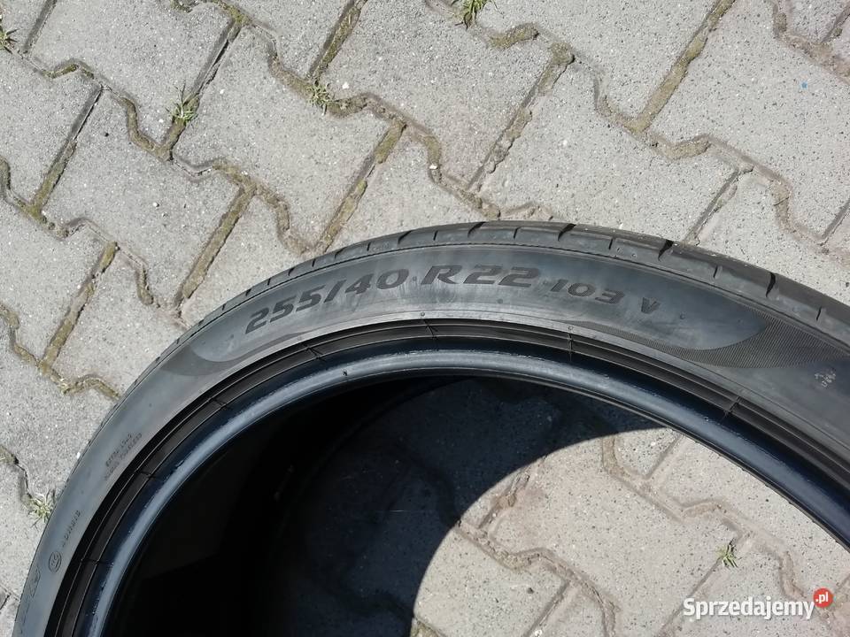 1x 25540R22 103V Pirelli PZero TM J PNCS Gąbka Pszczyna sprzedam
