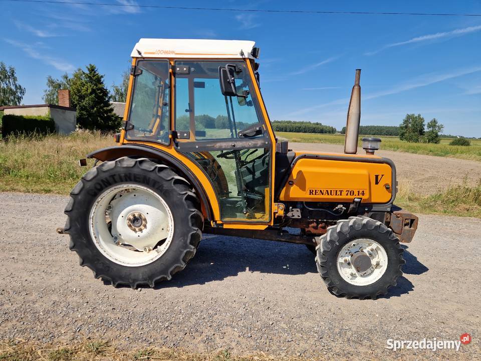 RENAULT 7014V sadownik sadowniczy 120 4x4 Deutz łódzkie Zelów