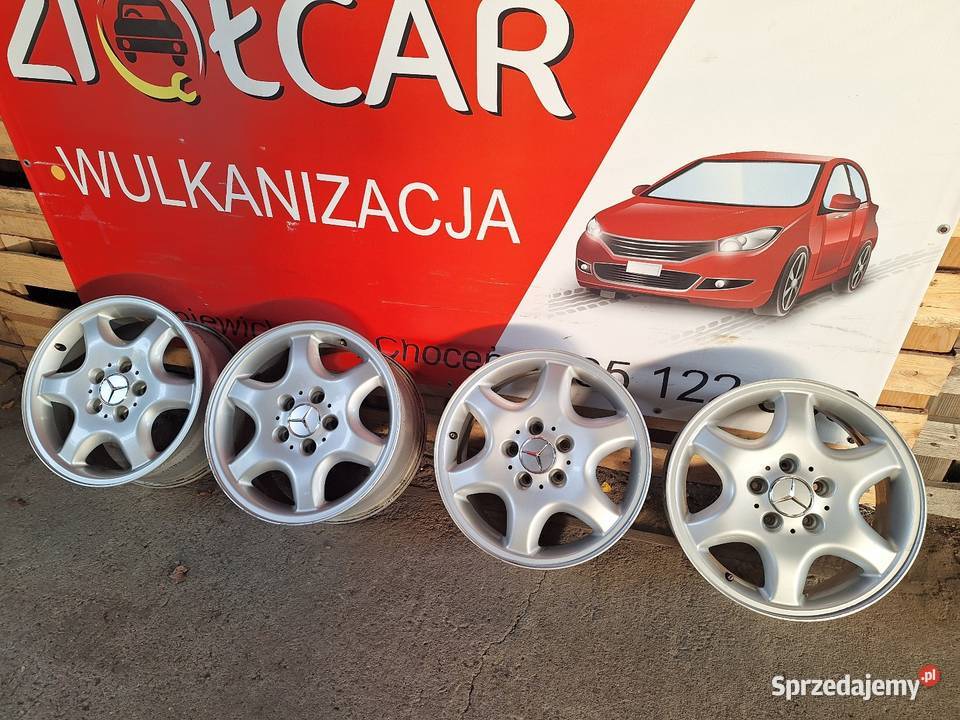 Oryginalne Alufelgi 5x112 16 7J ET378J ET36 aluminiowe Samochodowe