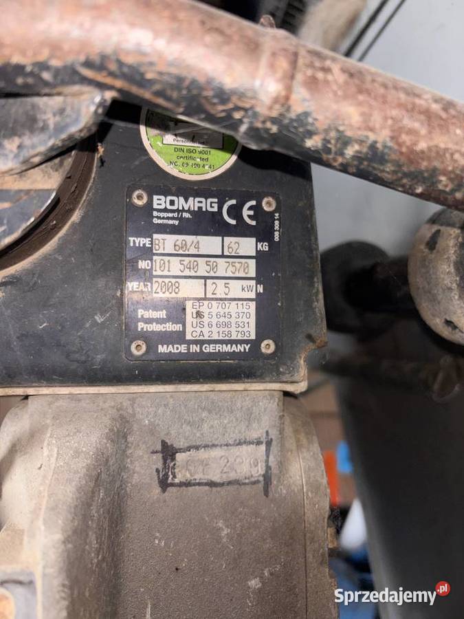 Zagęszczarka skoczek świętokrzyskie Mychów-Kolonia