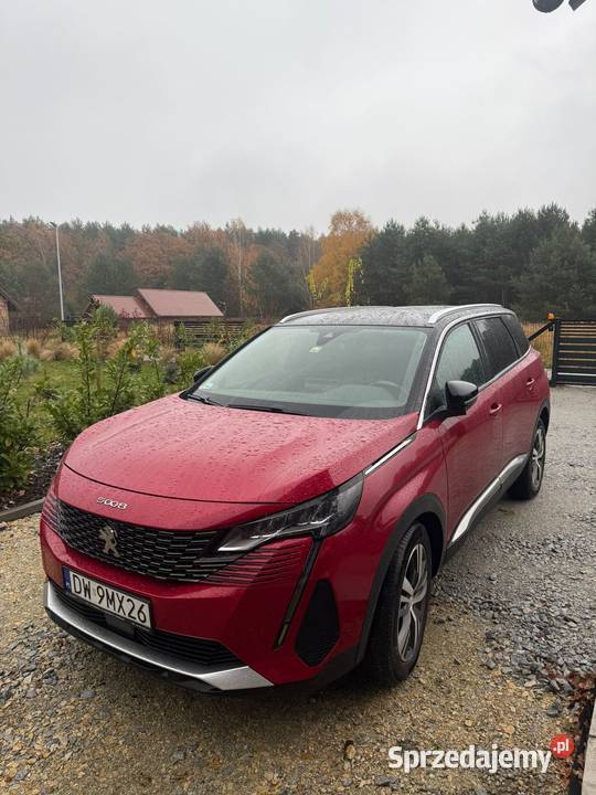 Peugeot 5008 15 HDi salonowy bezwypadkowy 7 os Trzebnica