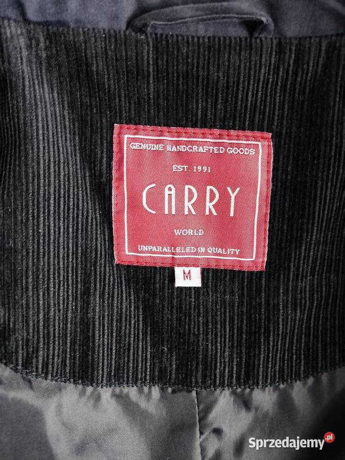 Marynarka sztruksowa Carry męska czarna Głuchołazy