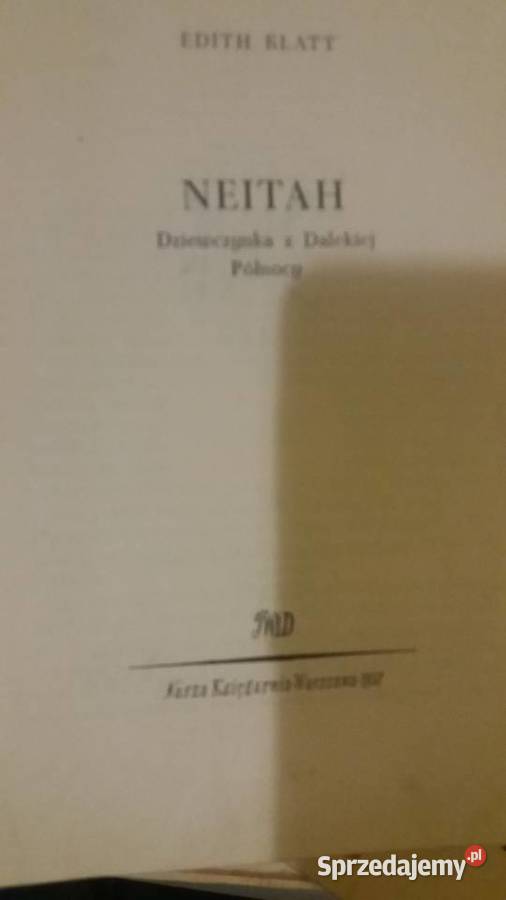 Neitah Dziewczynka z Dalekiej Północy książka sprzedam