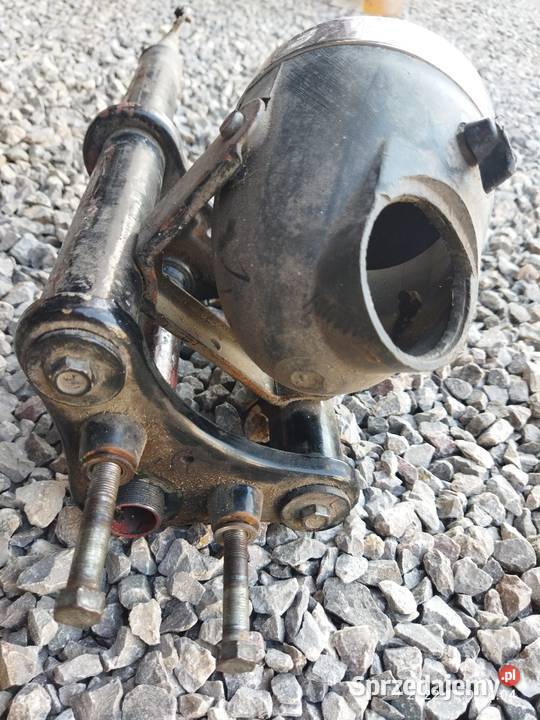 Przód motorynka z lampą widelec Błotniki motocyklowe Maruszów