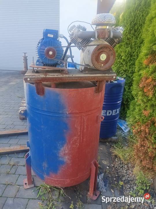 Kompresor 2 tłoki silnik 400V sprzedam