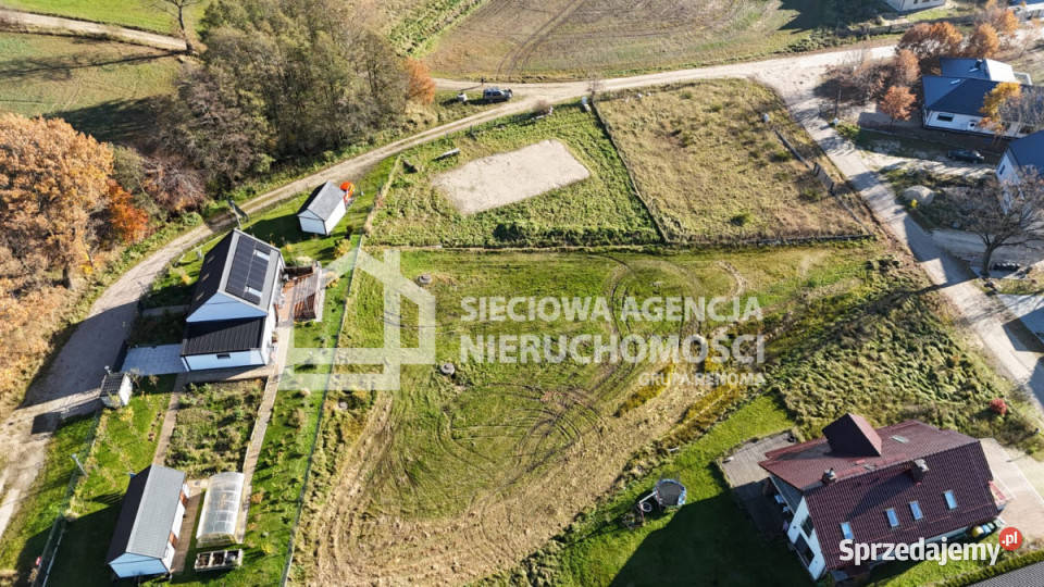 Działka Dobrzewino 1076m2 prąd