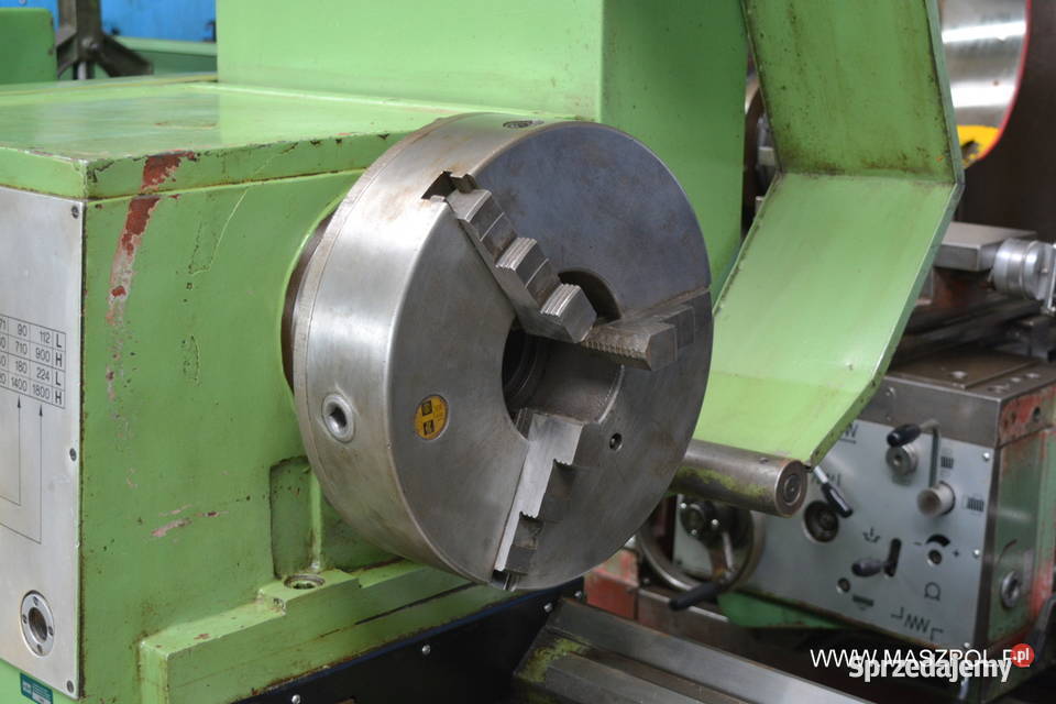Tokarka uniwersalna TUR 63 S x 1500 fi wrzeciona Produkcja Głowno