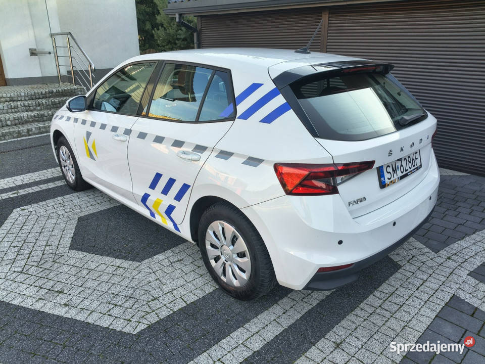 koda Fabia 10 TSI 80 STYLE Nowy silnik Faktura klimatyzacja Samochody osobowe śląskie Mysłowice