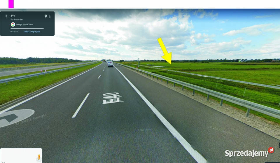 wynajmę działkę pod reklamę autostradzie A4 Wynajem Łukawiec