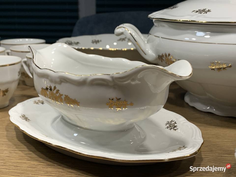 Serwis obiadowy porcelana Wałbrzych PRL Bochnia sprzedam