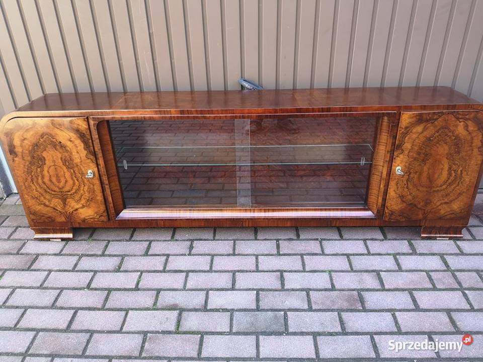Komoda RTV Niska ARTDECO Orzech Unikat 200 Stara wielkopolskie