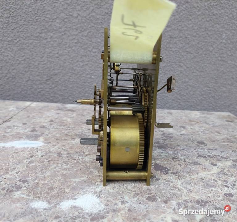 762 Mechanizm zegara ściennego Lenzkirch pełna pomorskie Tczew