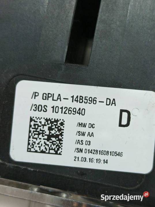 PRZEŁĄCZNIK ZAWIESZENIA GPLA14B596DA Land Rover świętokrzyskie