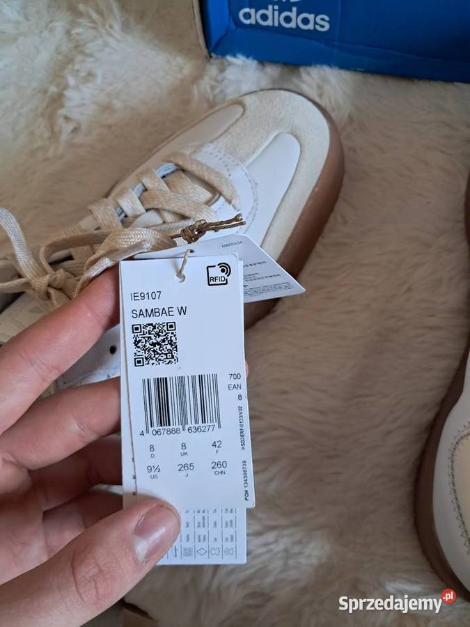 Śliczne adidas samba 42 skóra Moda i Styl Wólka Gołębska