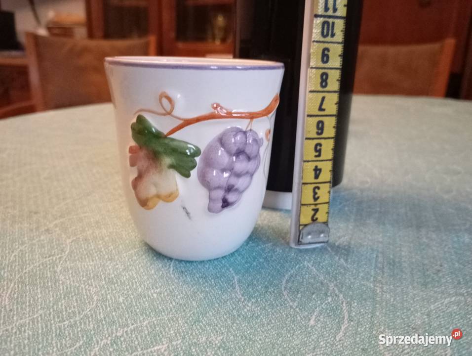 Ceramiczne kubki do wina Jelenia Góra