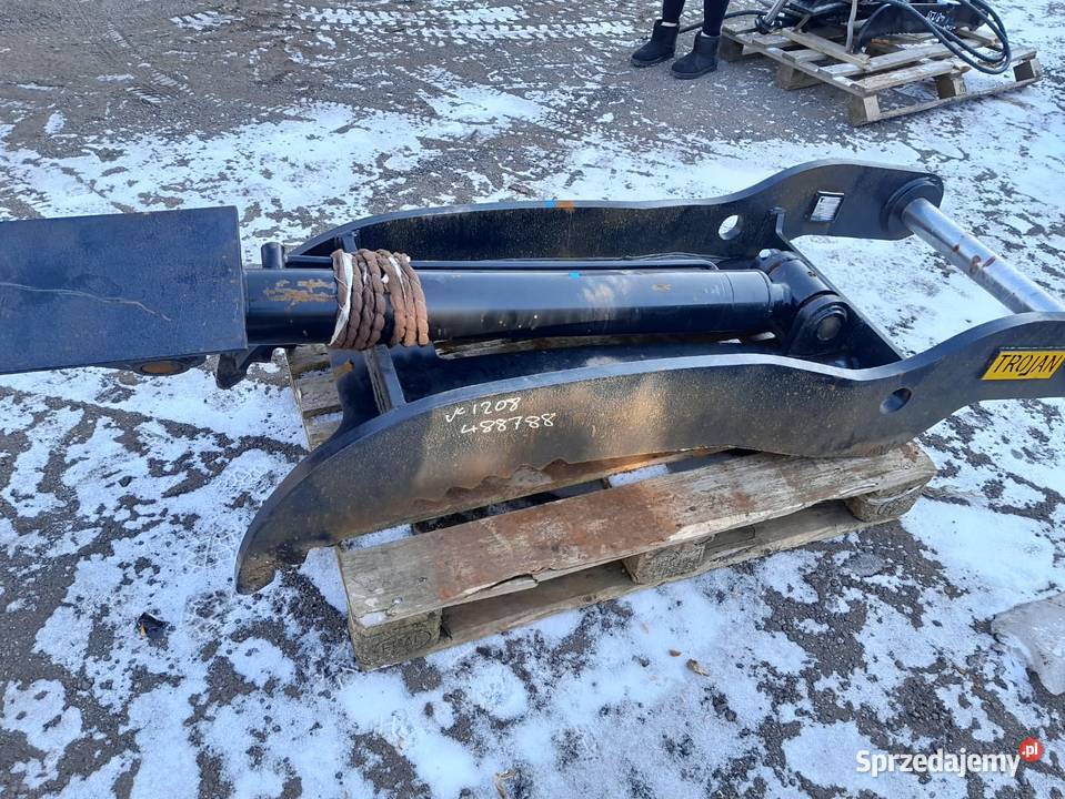 Łapa dociskowa hydrauliczna chwytak wyburzeniowy Maków Podhalański