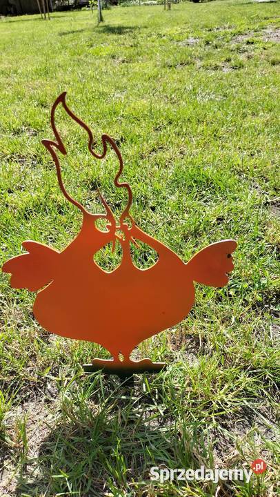 Metalowe ozdoby ogrodowe wbijane Pozostałe Rzemień