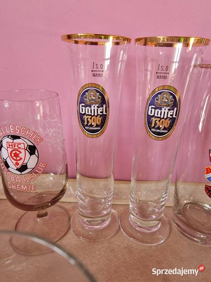 Szklanki do piwa Niemcy Solec nad Wisłą