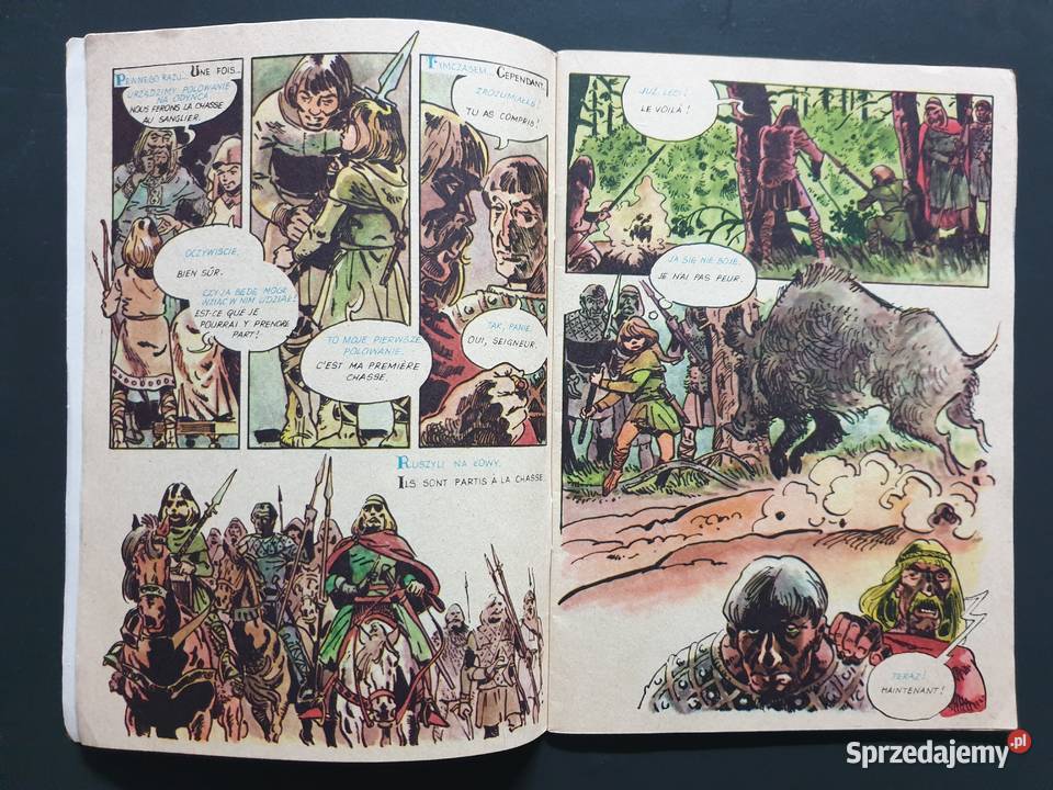 Bolesław Krzywousty Boleslas BoucheTorse komiks historyczne i wojenne Gdynia