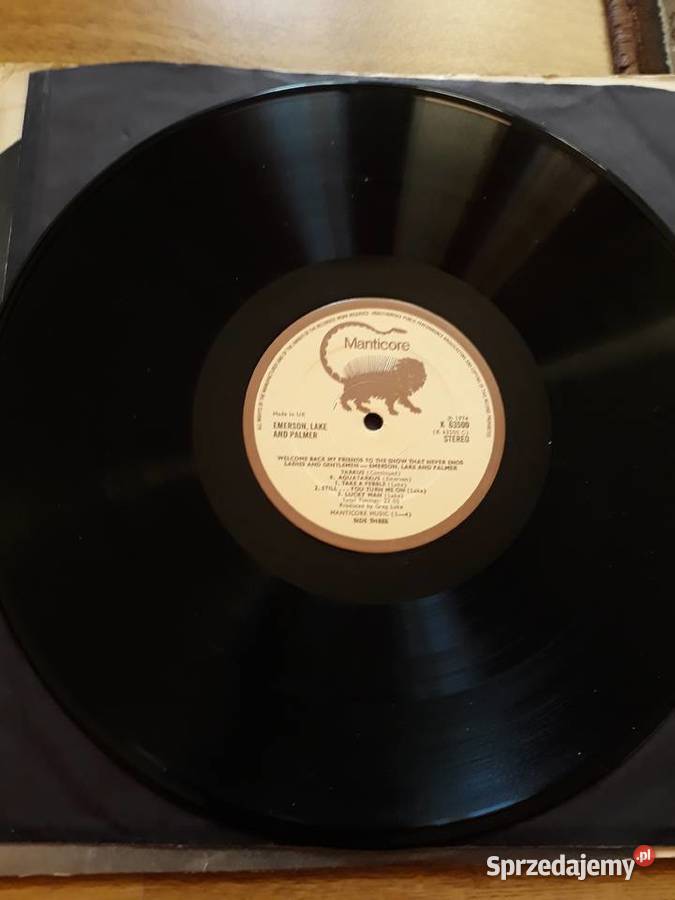 Kolekcjonerska wydanie 3 LP Emerson Lake and rock sprzedam