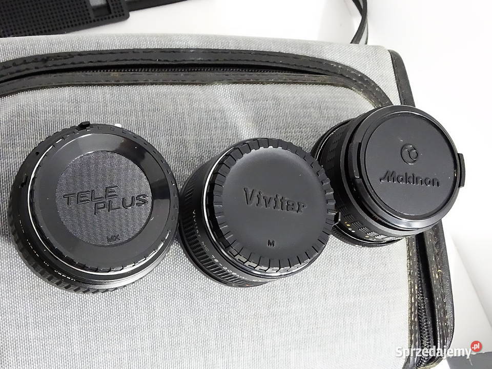 Torba fotograficzna trzy obiektywy Elektronika Biłgoraj