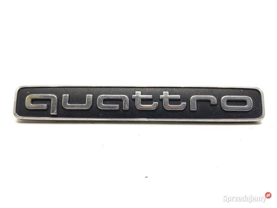 EMBLEMAT PRZÓD QUATTRO AUDI Q7 4M SUV ZNACZEK