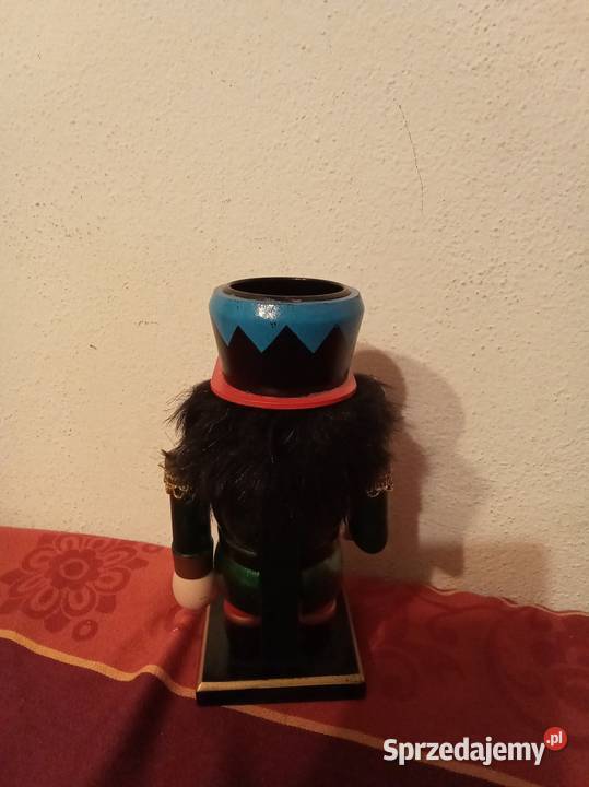 Świecznik dziadek do orzechów z mieczem Warszawa