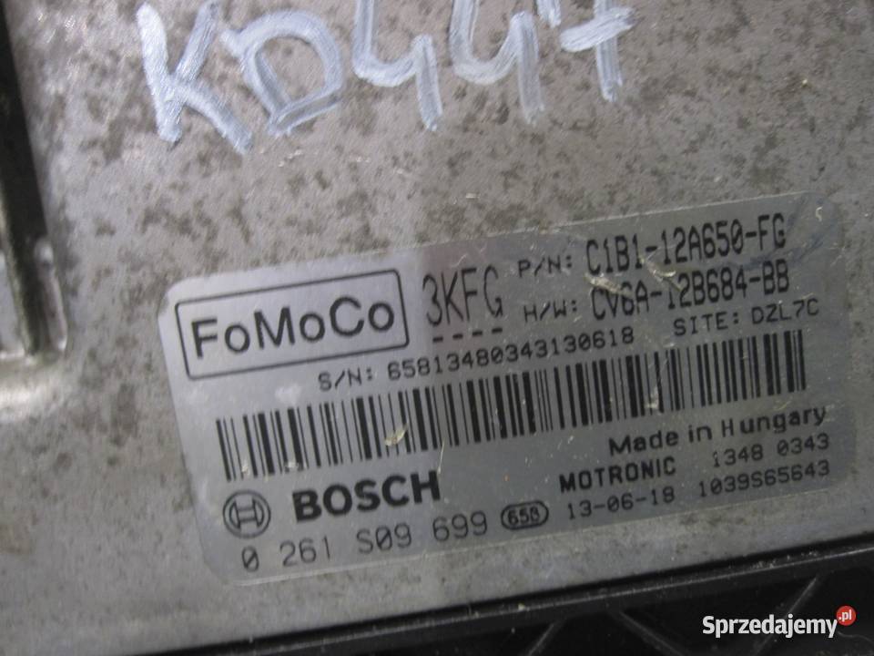 FORD FIESTA MK VII 10B komputer sterownik Kielce