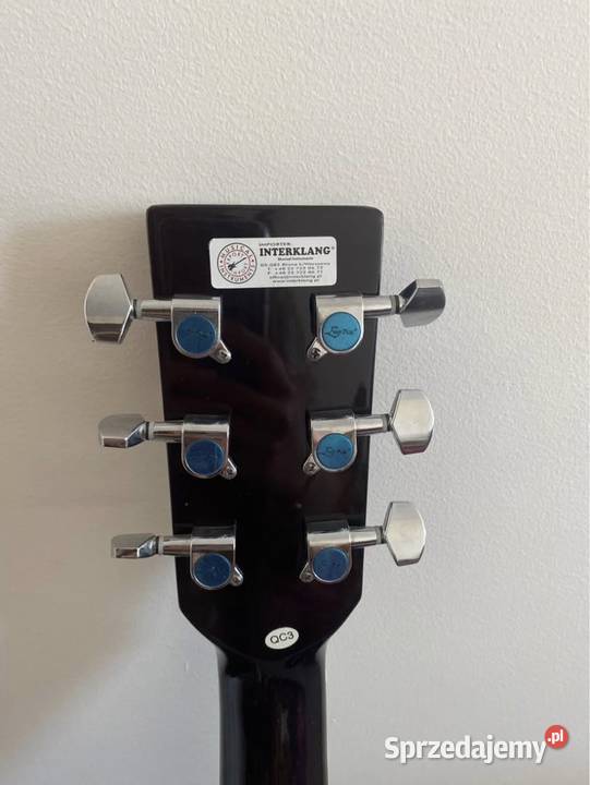 Gitara akustyczna Ever Play futerał pasek praworęczna Garwolin