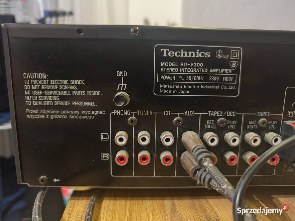 Wzmacniacz Technics SUV 300 Kolumny głośnikowe