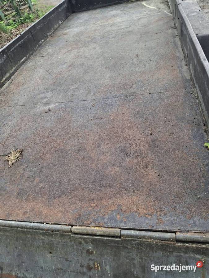 Przyczepa laweta pod minikoparke quada traktorek 1480kg lubuskie Krosno Odrzańskie
