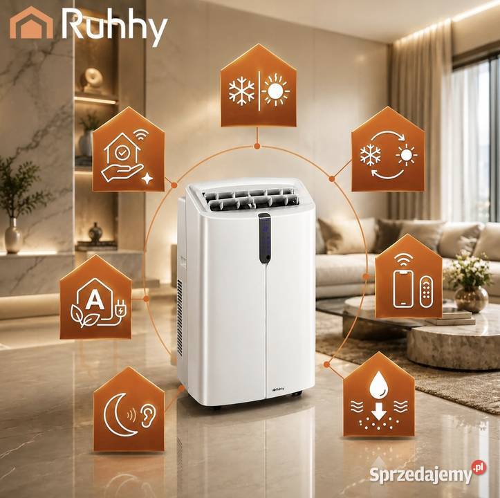 Klimatyzator Przenośny WiFi 4w1 Osuszacz 35l małopolskie