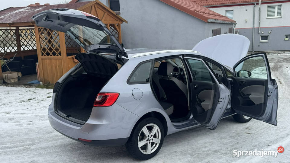 Seat Ibiza 12 Benzyna 90 MODEL LIFTOWY 2015 LED bluetooth Samochody osobowe dolnośląskie Strzegom