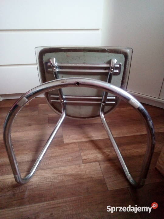 Krzesło vintage transparentne