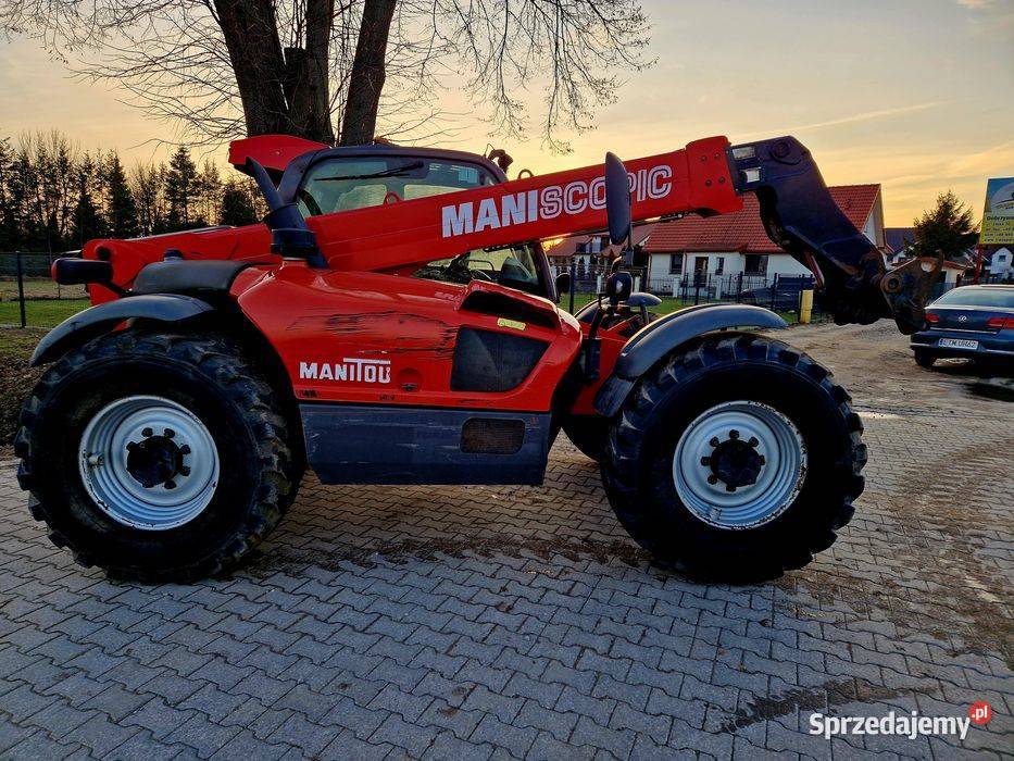 Manitou MLT 735120 LSU 2010r ładny stan Brutto Dobrzyniewo Duże