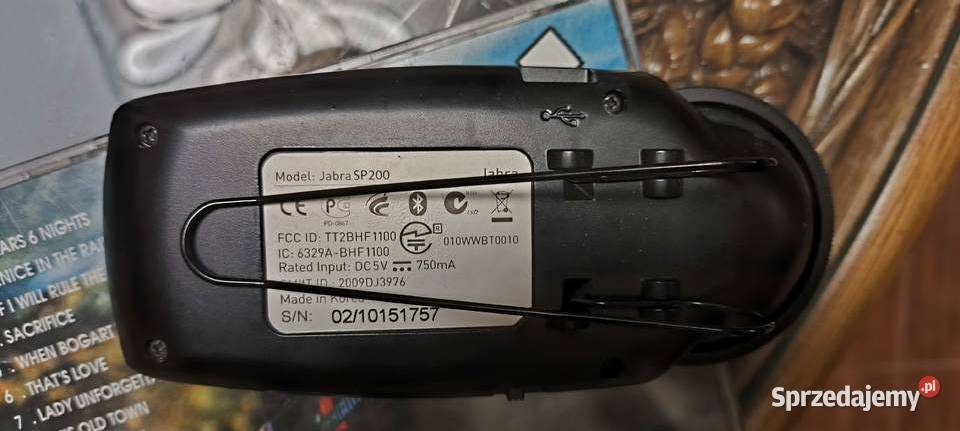 Zestaw głośnomówiący Bluetooth JABRA SP 200 Zestawy słuchawkowe śląskie Gliwice