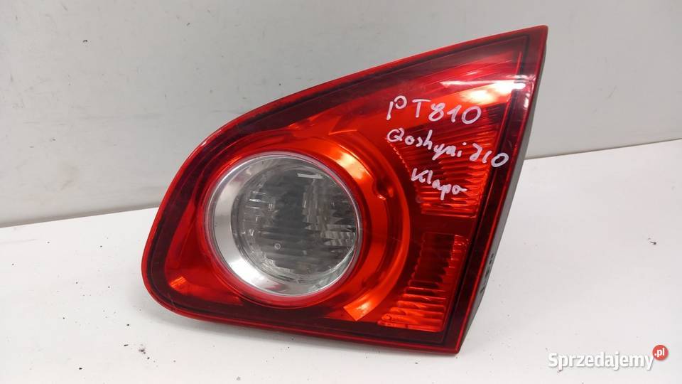NISSAN QASHQAI J10 LAMPA TYŁ PRAWA W KLAPĘ Światła stop Zbierkowo