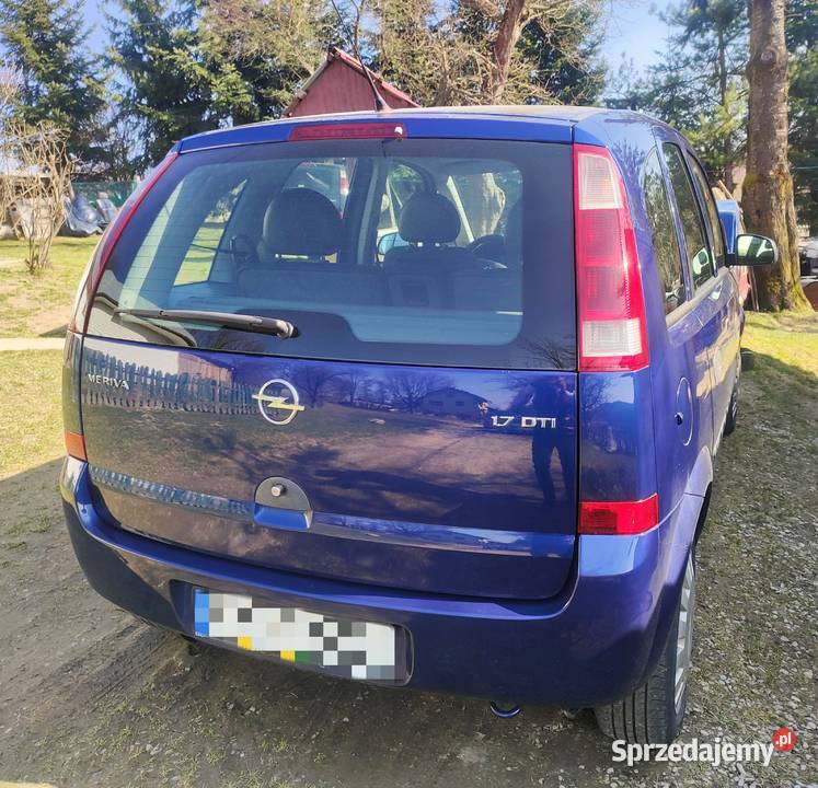 Opel Meriva 17 DTI Isuzo 254000km podkarpackie Sanok