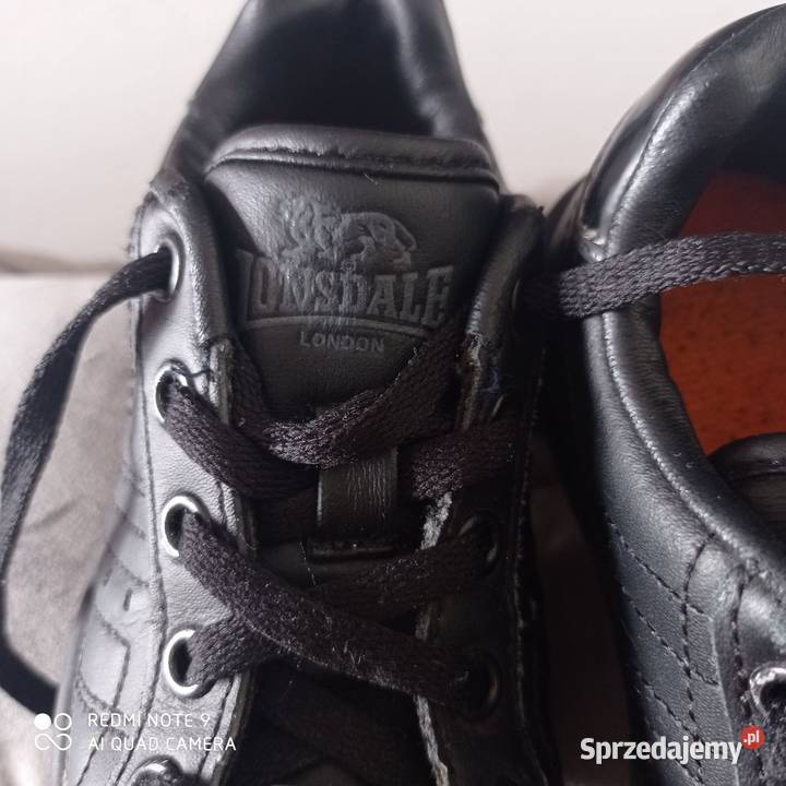 Lonsdale buty skórzane 28 czarne Lubartów sprzedam