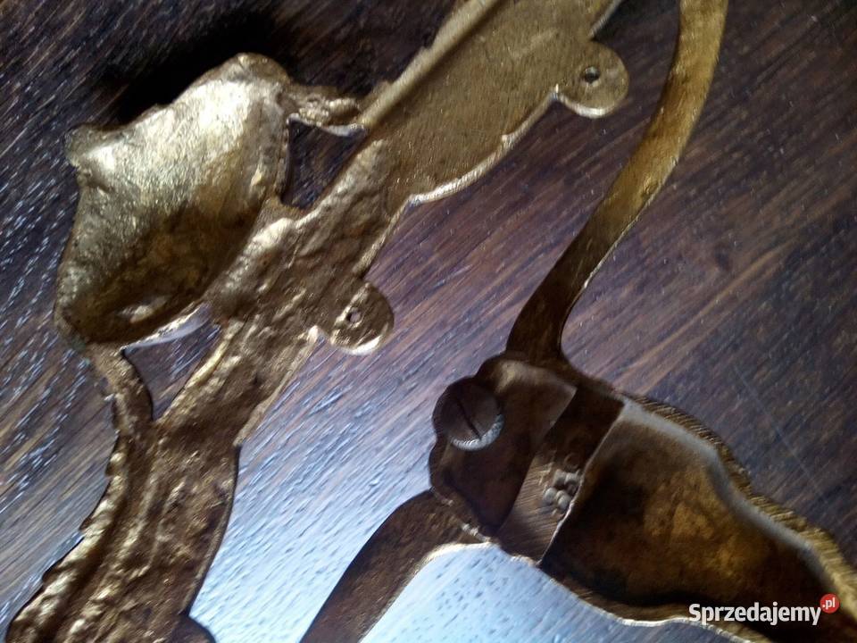 Przedwojenny Wieszak Na Kapelusze Mosiądz Gniezno