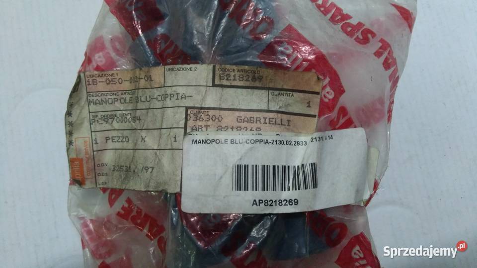 Manetki gripy ORGINAŁ Aprilia Scarabeo 50 2T Bielsk Podlaski