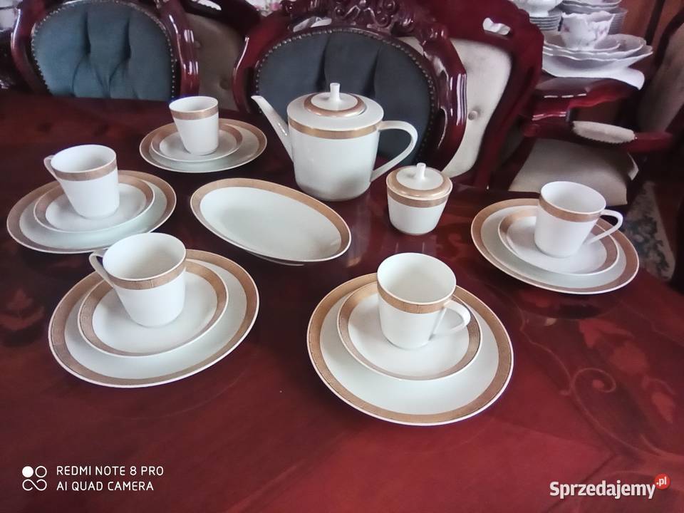 Serwis do kawy Noblesse Hutschenrouther Bavaria Gdańsk sprzedam