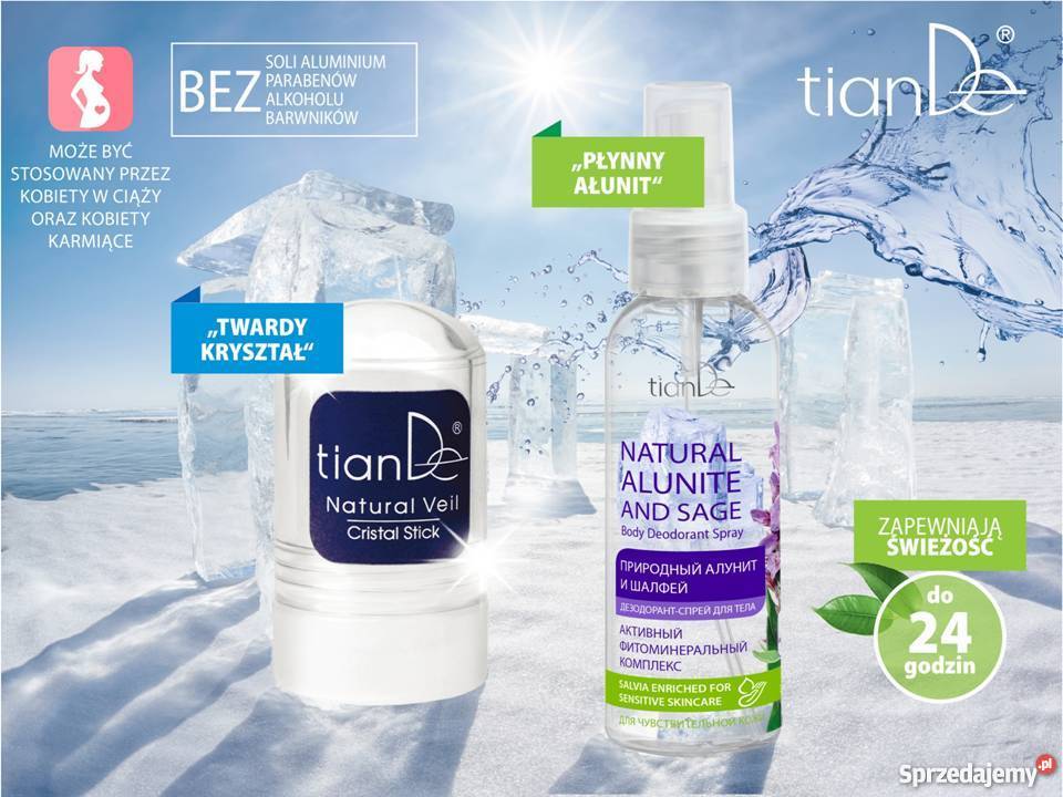 AŁUN Kryształowy antyperspirant Natural Veil Kołobrzeg