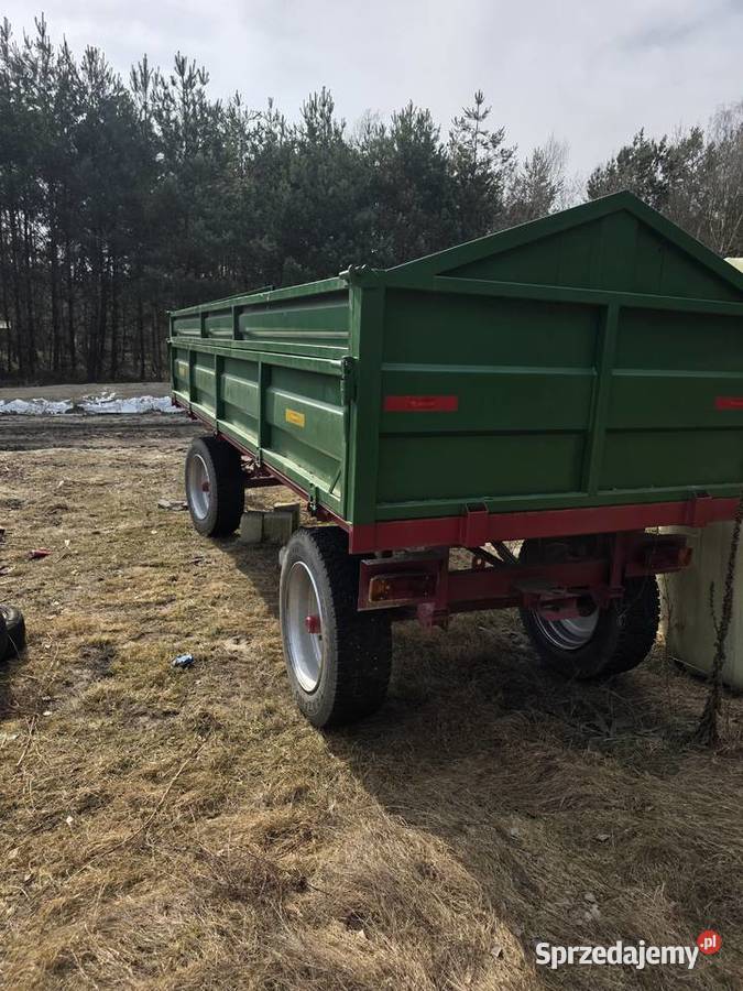 Przyczepa niemka Przyczepy rolnicze łódzkie Burzenin