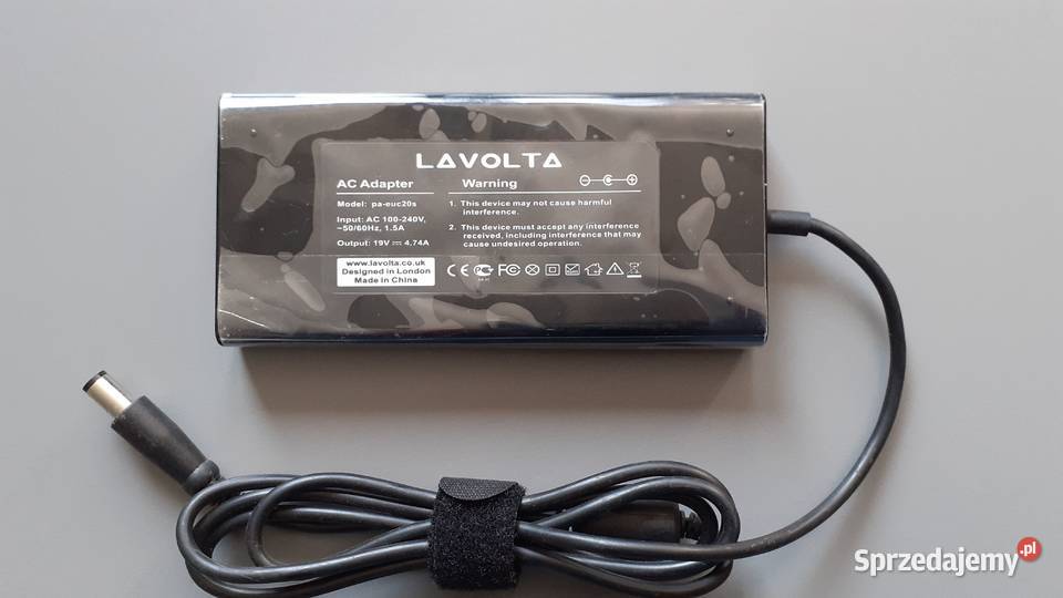 Oryginalny Zasilacz LAVOLTA PAEUC20s zasilacze Pozostałe zachodniopomorskie Szczecinek