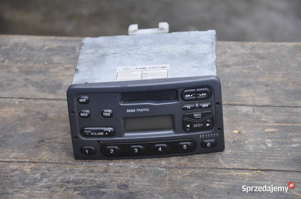 3000 Traffic Radio Fabryczne Ford Kod Kostki Rzeszów sprzedam