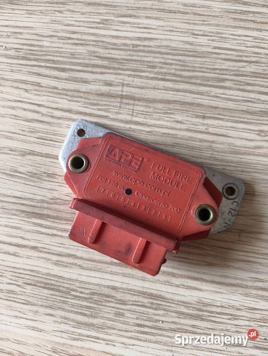 Nanoplex moduł zapłonowy Fiat 126 P czerwony APE Układ elektryczny silnika Warszawa