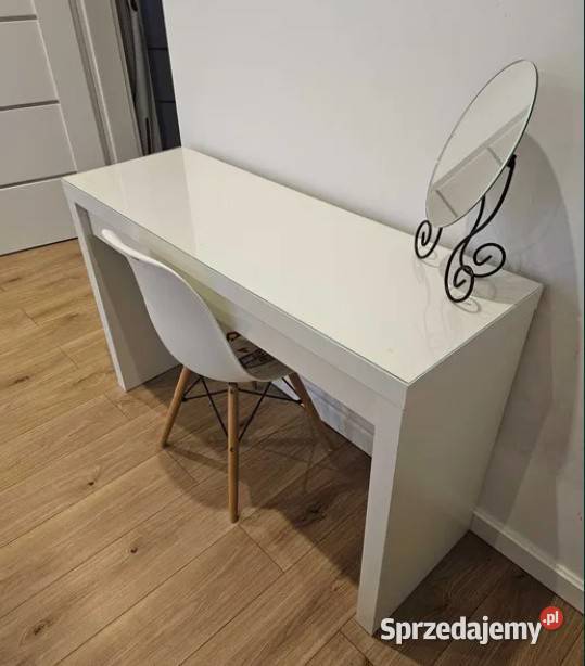 Stolik Toaletka biały 120x41 MALM ikea Podrzewie