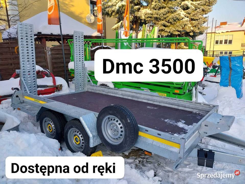 Przyczepa, laweta WARK 3500 DMC