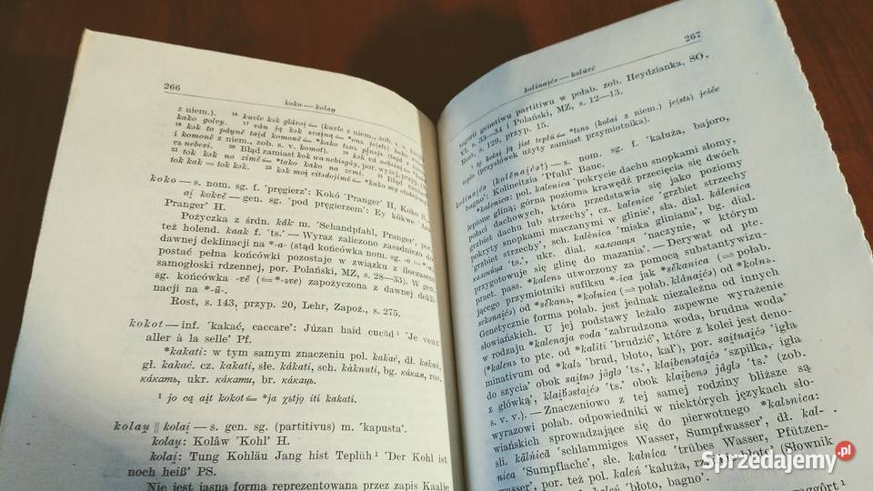 Słownik etymologiczny języka Drzewian połabskich Rok wydania 1971 Gdańsk